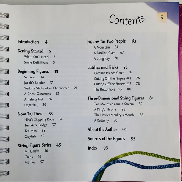 New String Games Book with Colorful strings - Picture 3 of 4